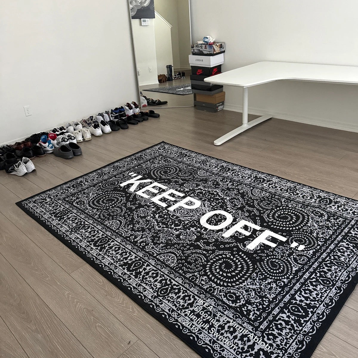 Keep Off Rug